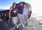Coleen, Jess and me on the beach at San Quintin