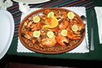 The famous crab dinner at Cielito Lindo.